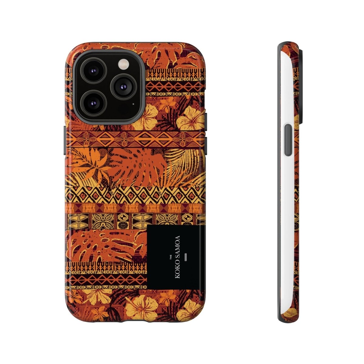 Glossy Tough Phone Case by WOYC for iPhone 17 featuring the Poutasi Promise design, durable protection for AU, NZ, and USA.
