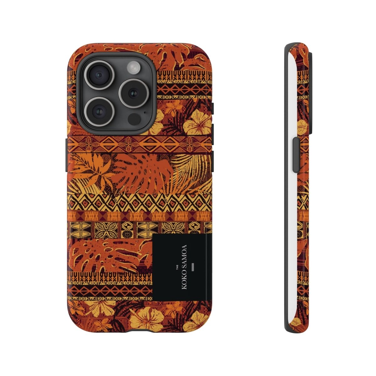 Glossy Tough Phone Case for iPhone 17 by WOYC, featuring the Poutasi Promise design, durable protection for AU, NZ, and USA.