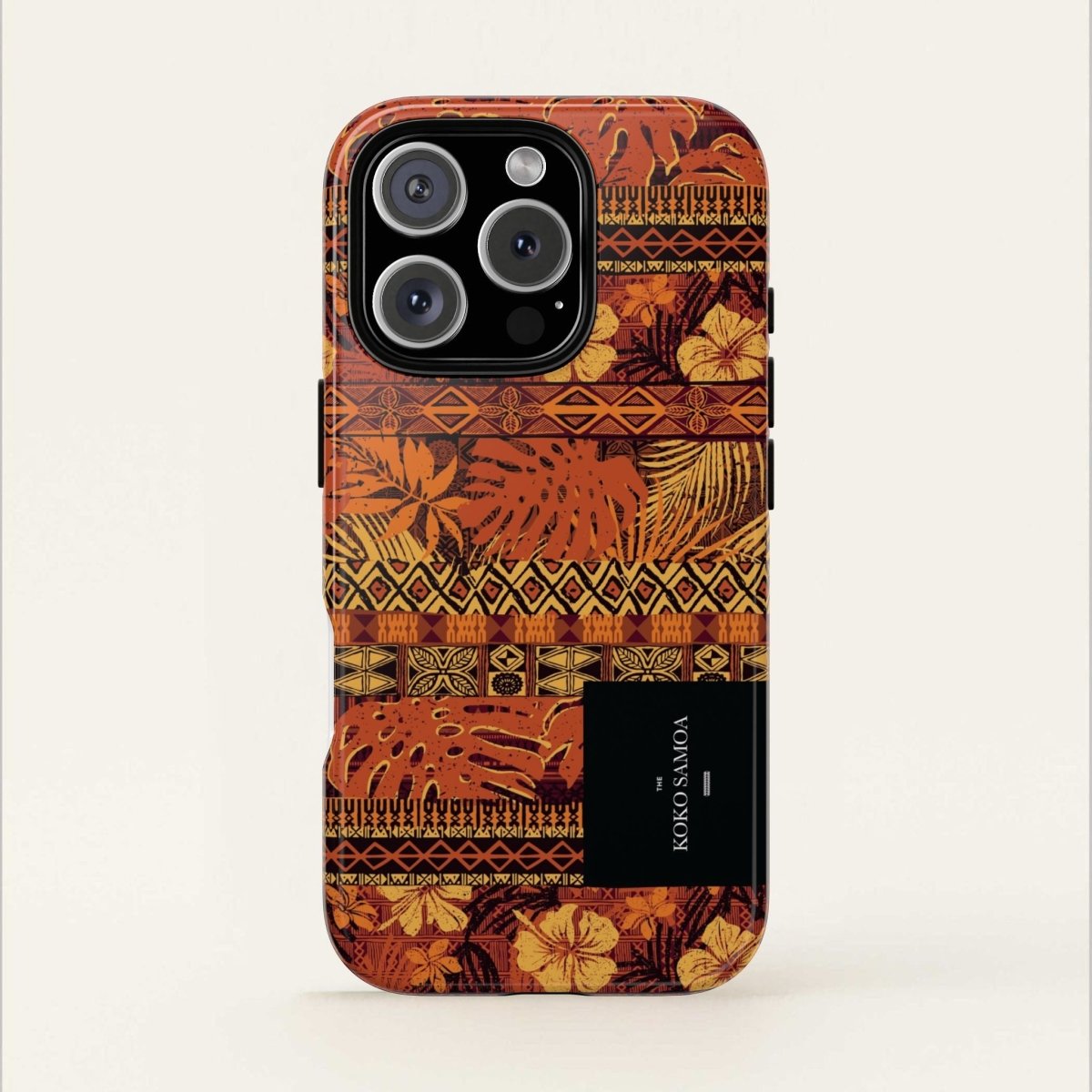 Glossy Tough Phone Case by WOYC for iPhone 17 featuring Poutasi Promise design, durable protection for AU, NZ, and USA.