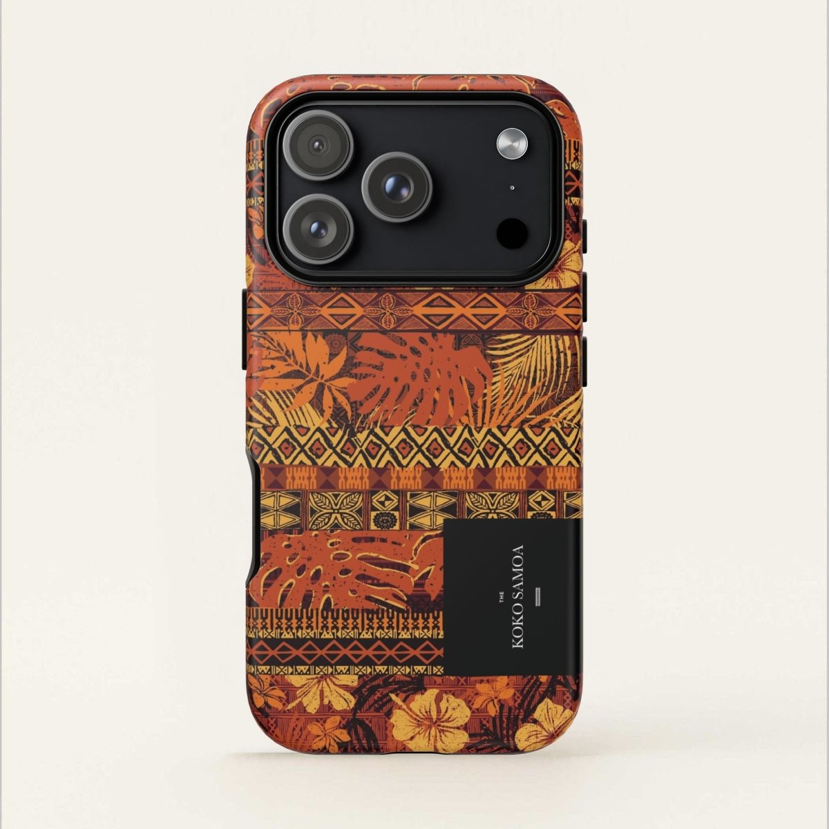 Glossy Tough Phone Case by WOYC for iPhone 17 featuring the Poutasi Promise design, offering durable protection in AU, NZ, and USA.