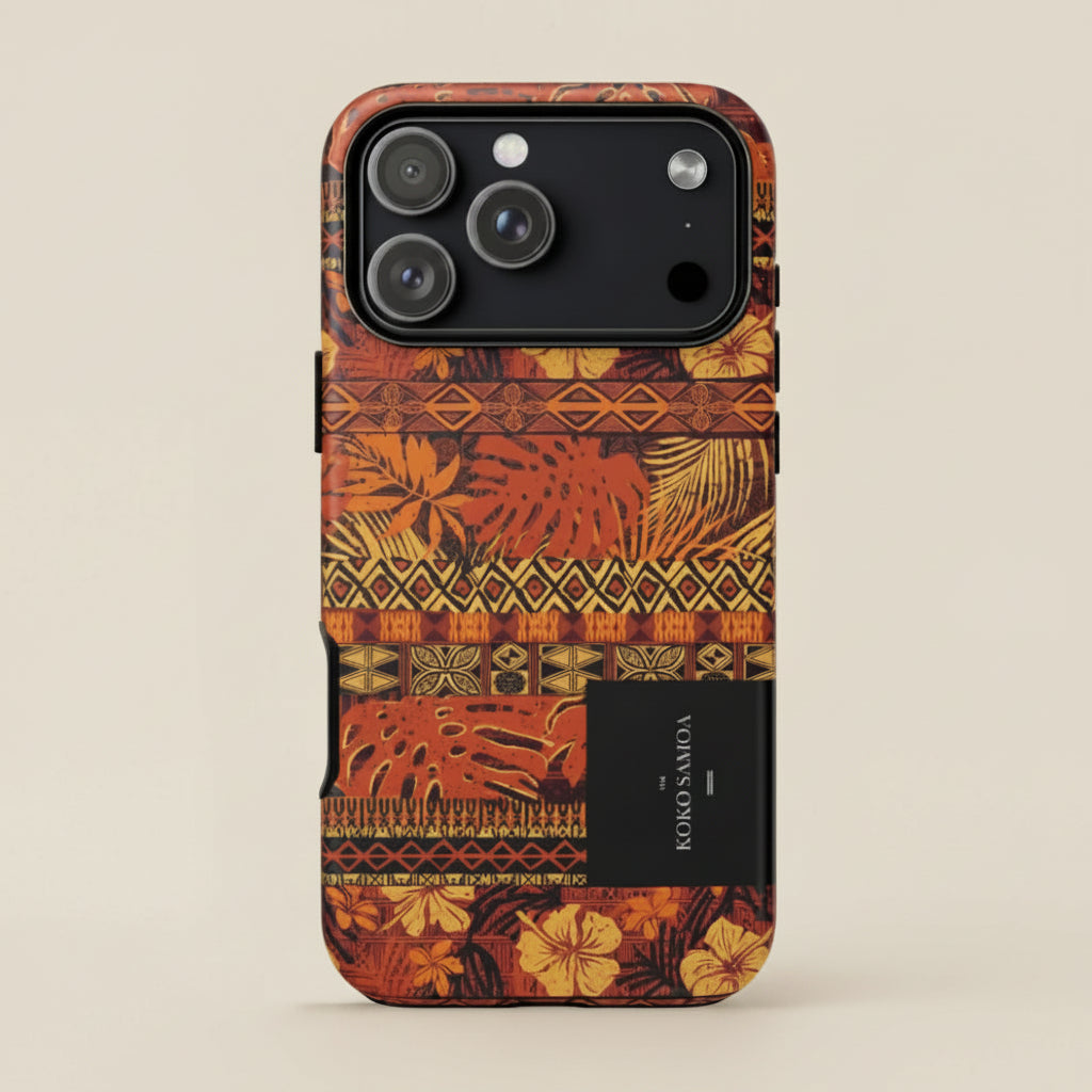 WOYC Poutasi Promise tough phone case for iPhone 17, glossy finish, protective design, suitable for AU, NZ, and USA markets.