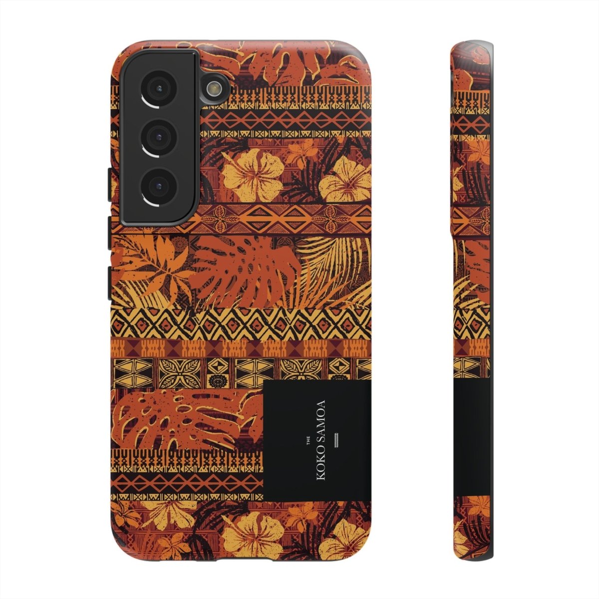 WOYC Tough Phone Case for iPhone 17 featuring glossy Poutasi Promise design, durable protective cover for AU, NZ, and USA.