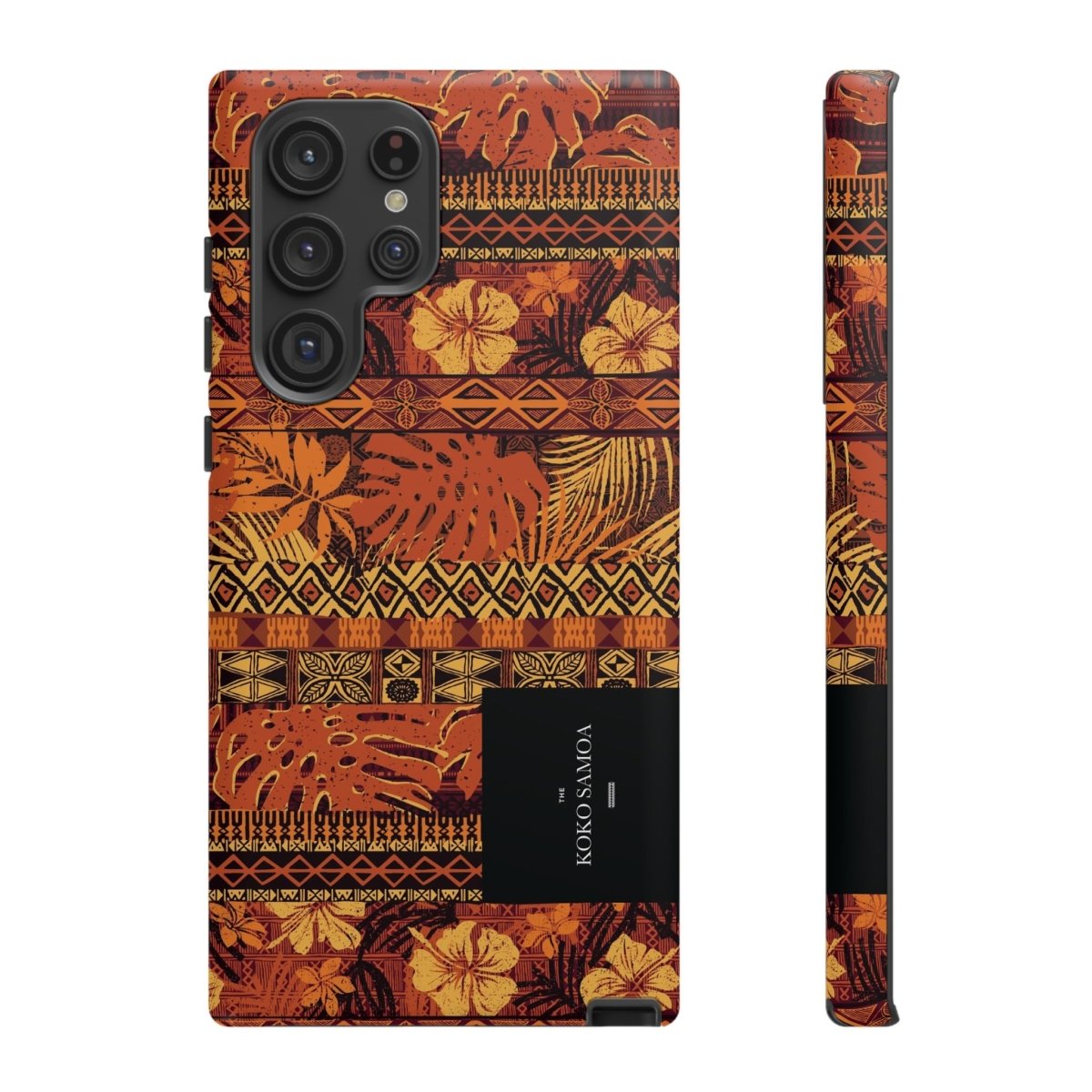 Glossy WOYC Tough Phone Case for iPhone 17 featuring the Poutasi Promise design, durable protection for AU, NZ, and USA models.