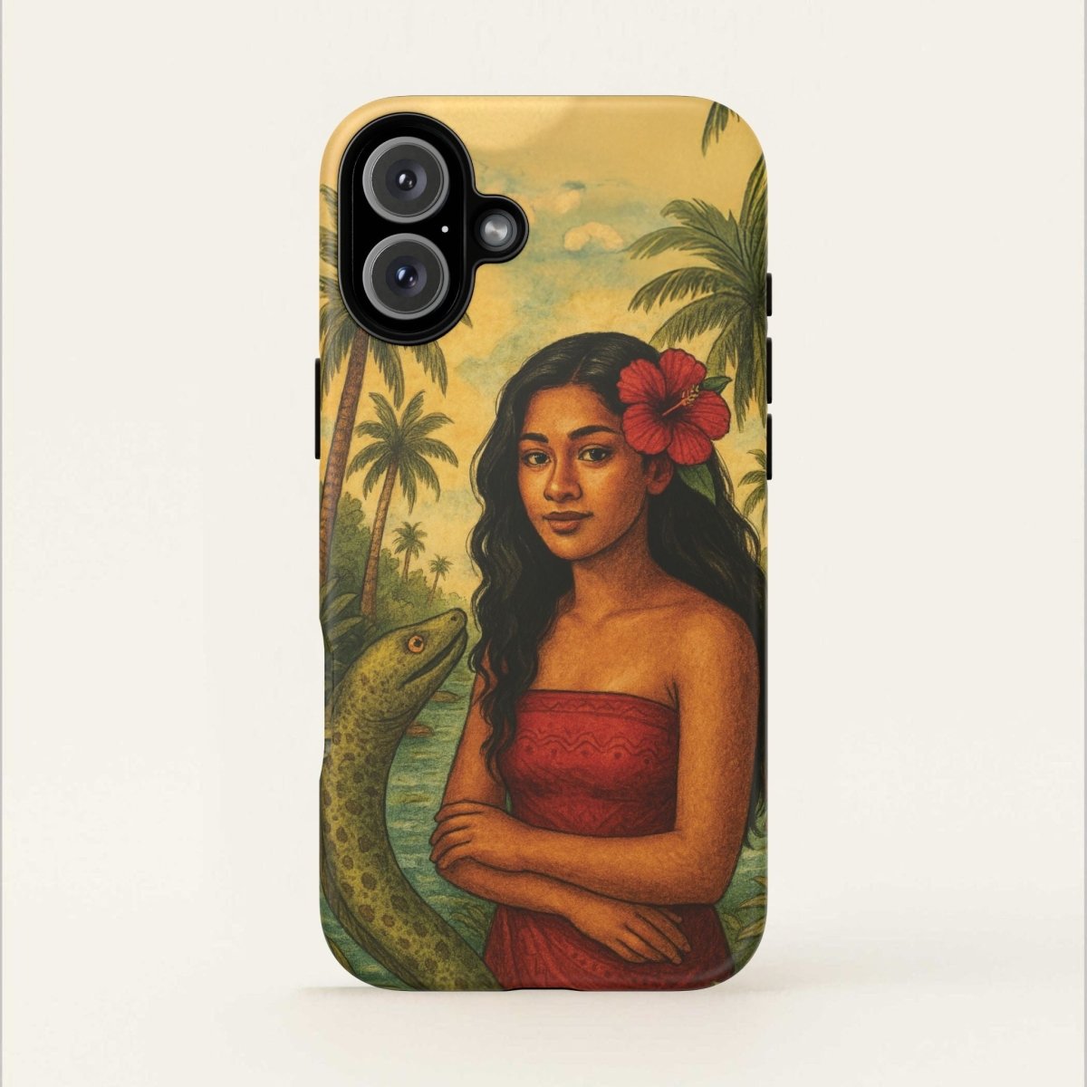Tough Phone Case - Sina & The Eel - AU/NZ/USA - The Koko Samoa