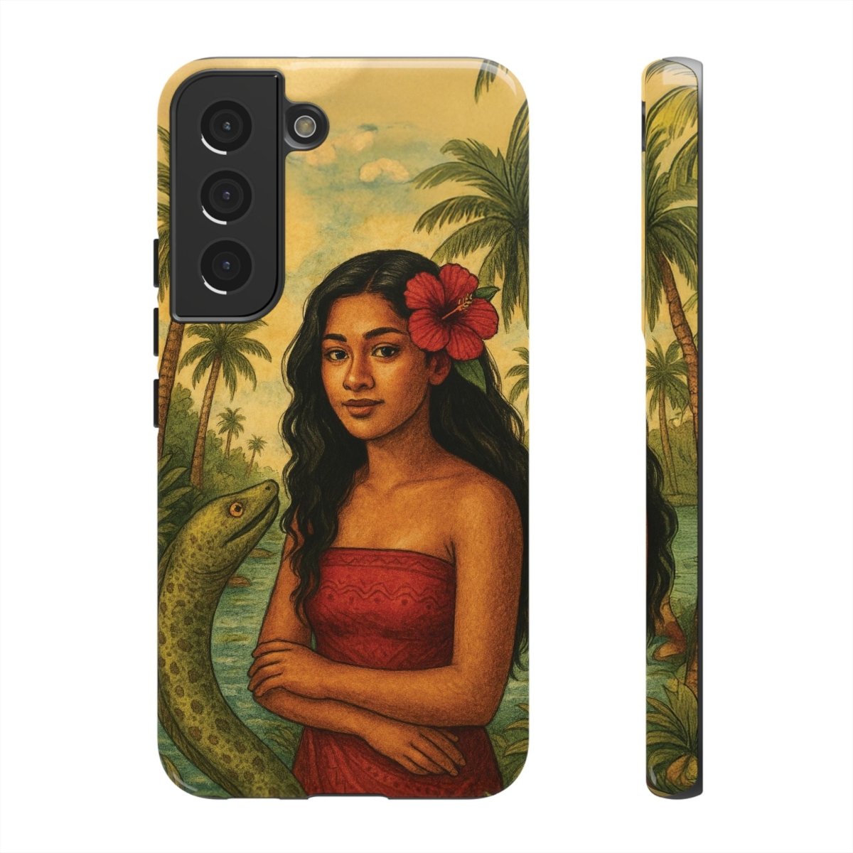 Tough Phone Case - Sina & The Eel - AU/NZ/USA - The Koko Samoa