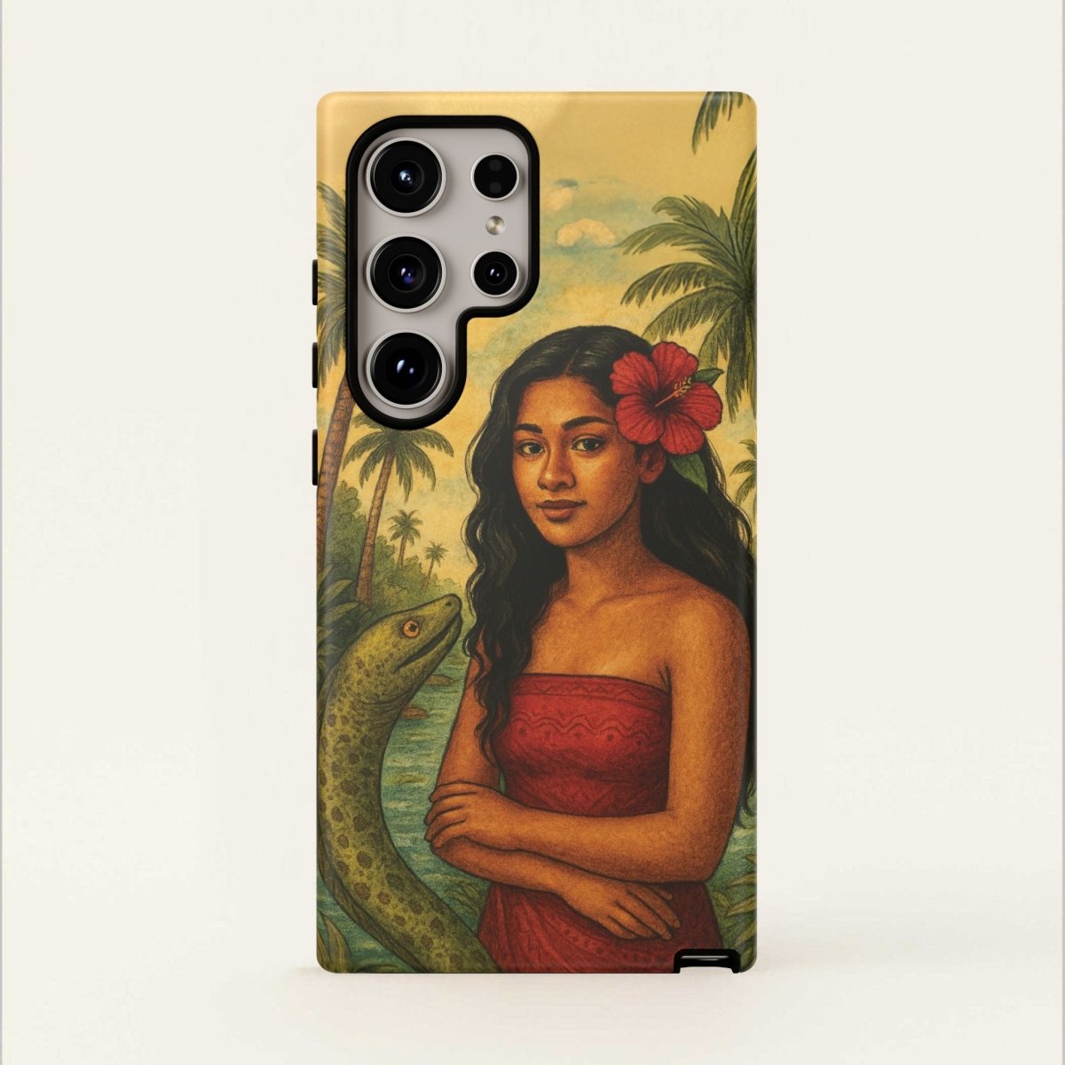 Tough Phone Case - Sina & The Eel - AU/NZ/USA - The Koko Samoa