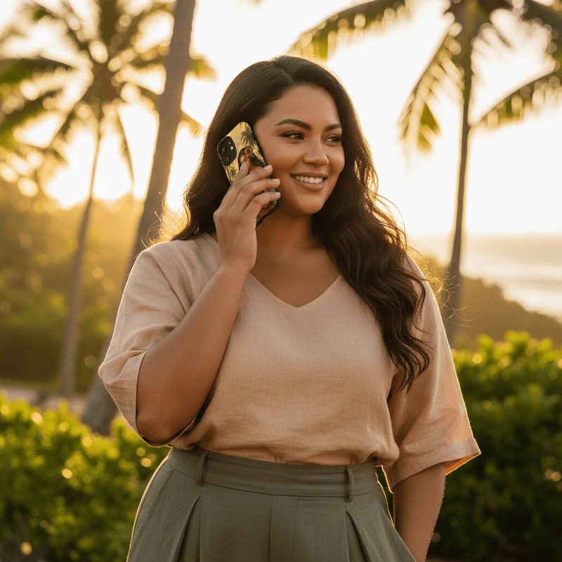 Tough Phone Case - Sina & The Eel - AU/NZ/USA - The Koko Samoa