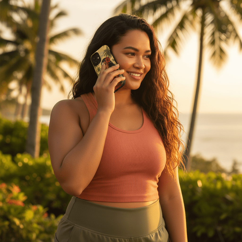 Tough Phone Case - Sina & The Eel - AU/NZ/USA - The Koko Samoa