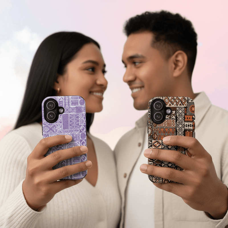Gift Set - Elei Duo - Matching Phone Cases - AU/NZ/USA - The Koko Samoa