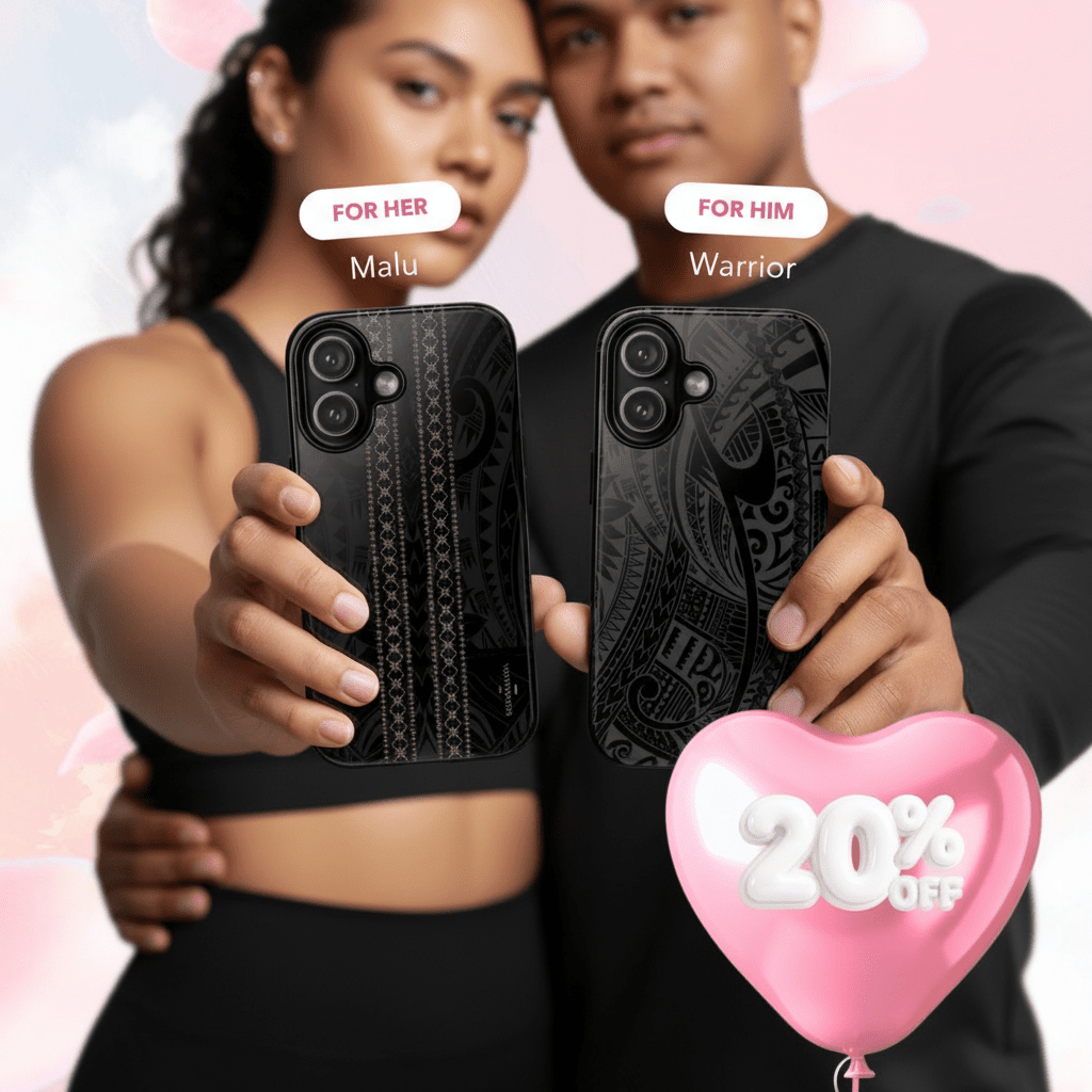 Gift Set - Strength & Grace - Matching Phone Cases - AU/NZ/USA - The Koko Samoa