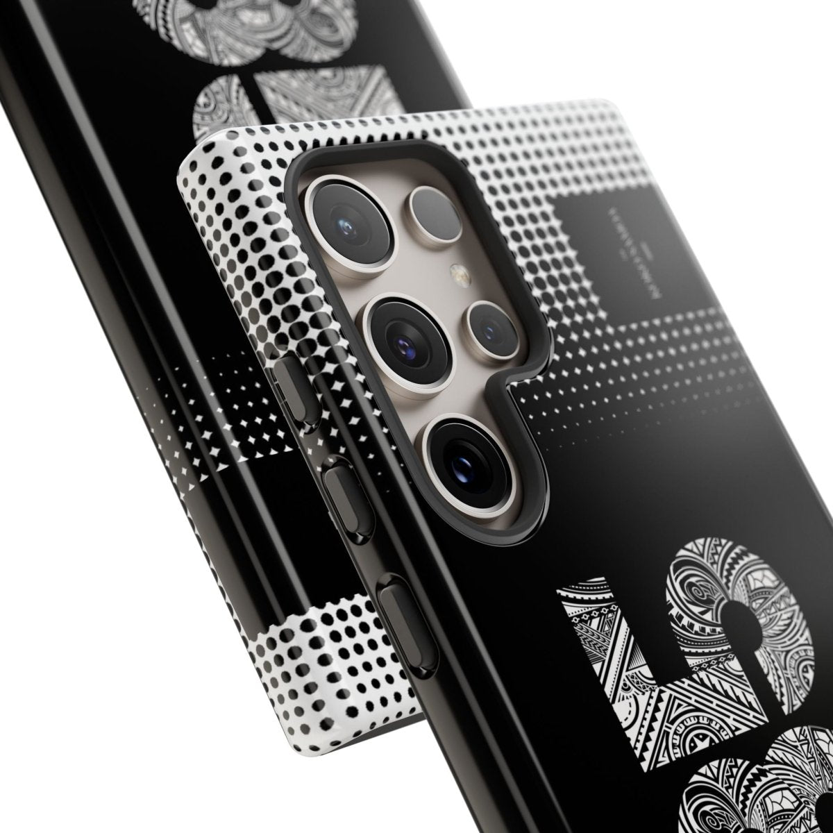 Samsung Galaxy S25 tough phone case by Printify, glossy finish, designed for durability and protection.