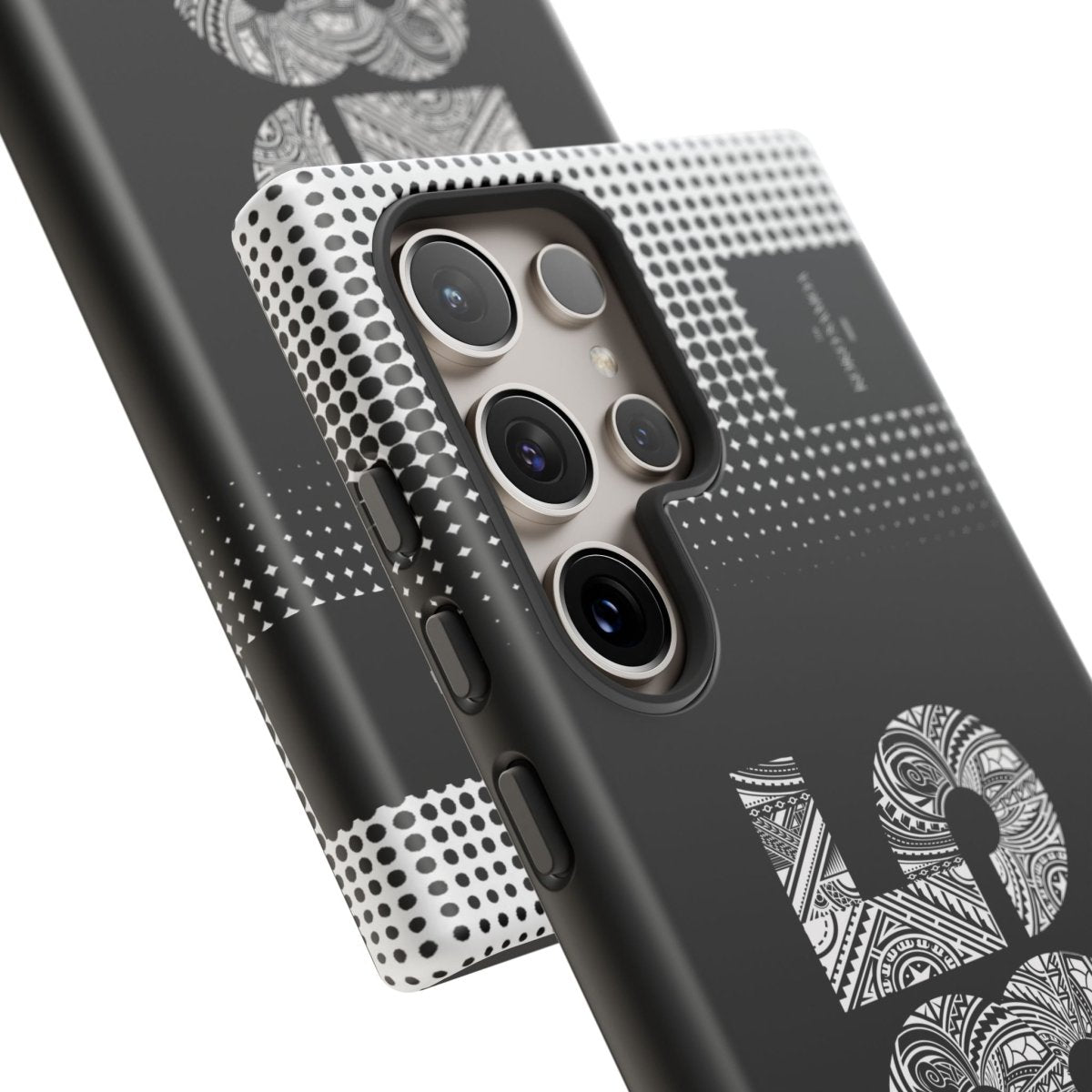 Samsung Galaxy S25 tough phone case by Printify, glossy protective phone case with rugged design in AU/NZ/USA versions.