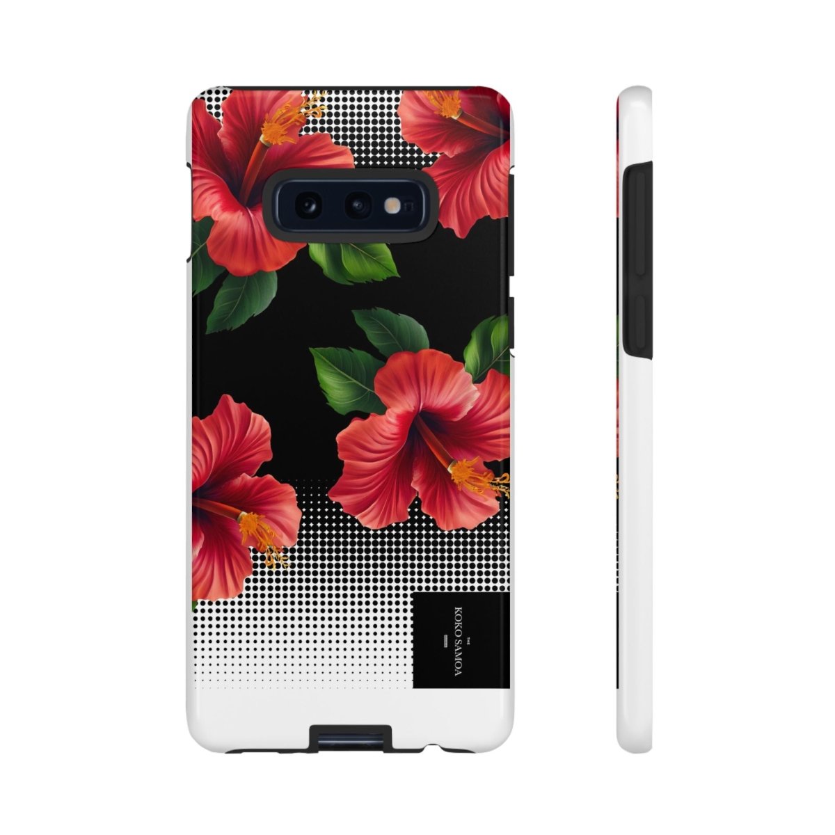 Samsung Galaxy S25 tough phone case by WOYC, glossy Aute design, provides durable protection for smartphones in AU, NZ, and USA.