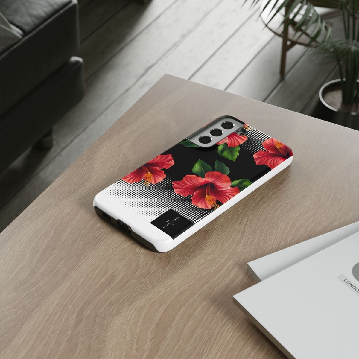 Samsung Galaxy S25 tough phone case by WOYC, glossy Aute design, rugged protection for AU, NZ, and USA models.