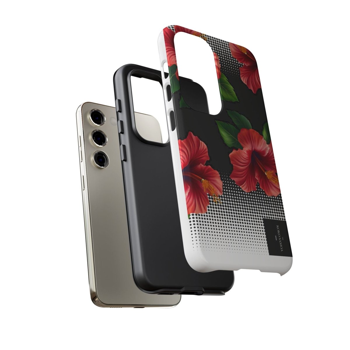 Samsung Galaxy S25 tough phone case by WOYC, glossy Aute design, durable protective cover for AU, NZ, and USA models.