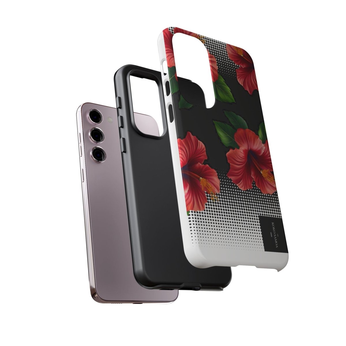 Samsung Galaxy S25 tough phone case by WOYC, glossy Aute design, durable protection for AU, NZ, and USA models.