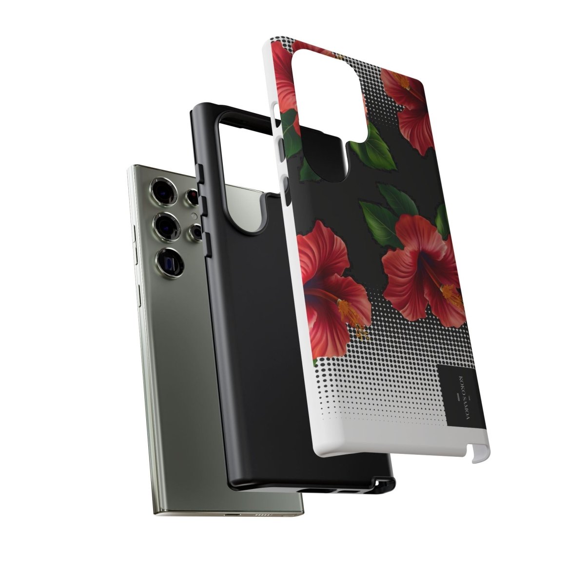 Samsung Galaxy S25 tough phone case by WOYC, glossy Aute design, durable protective cover for AU, NZ, and USA models.