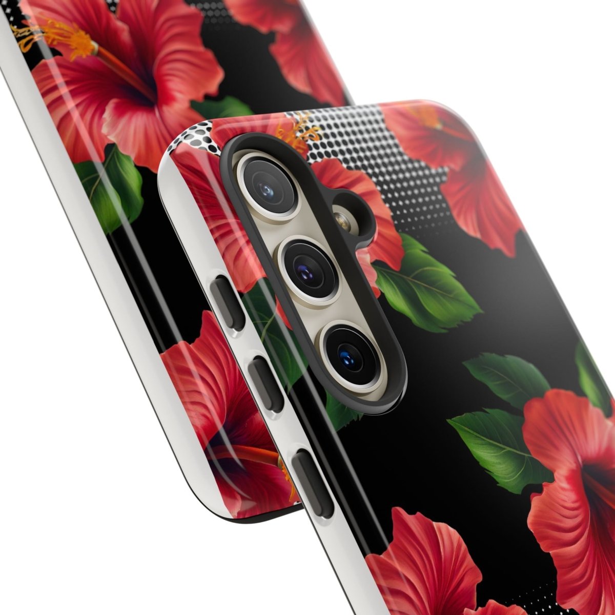 Samsung Galaxy S25 tough phone case by WOYC, glossy Aute design, durable protective cover for AU, NZ, and USA markets.