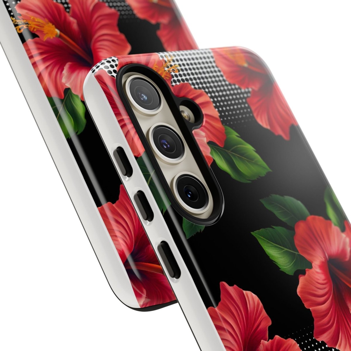 Samsung Galaxy S25 tough phone case by WOYC, glossy and durable protective cover with Aute design for AU, NZ, and USA markets.