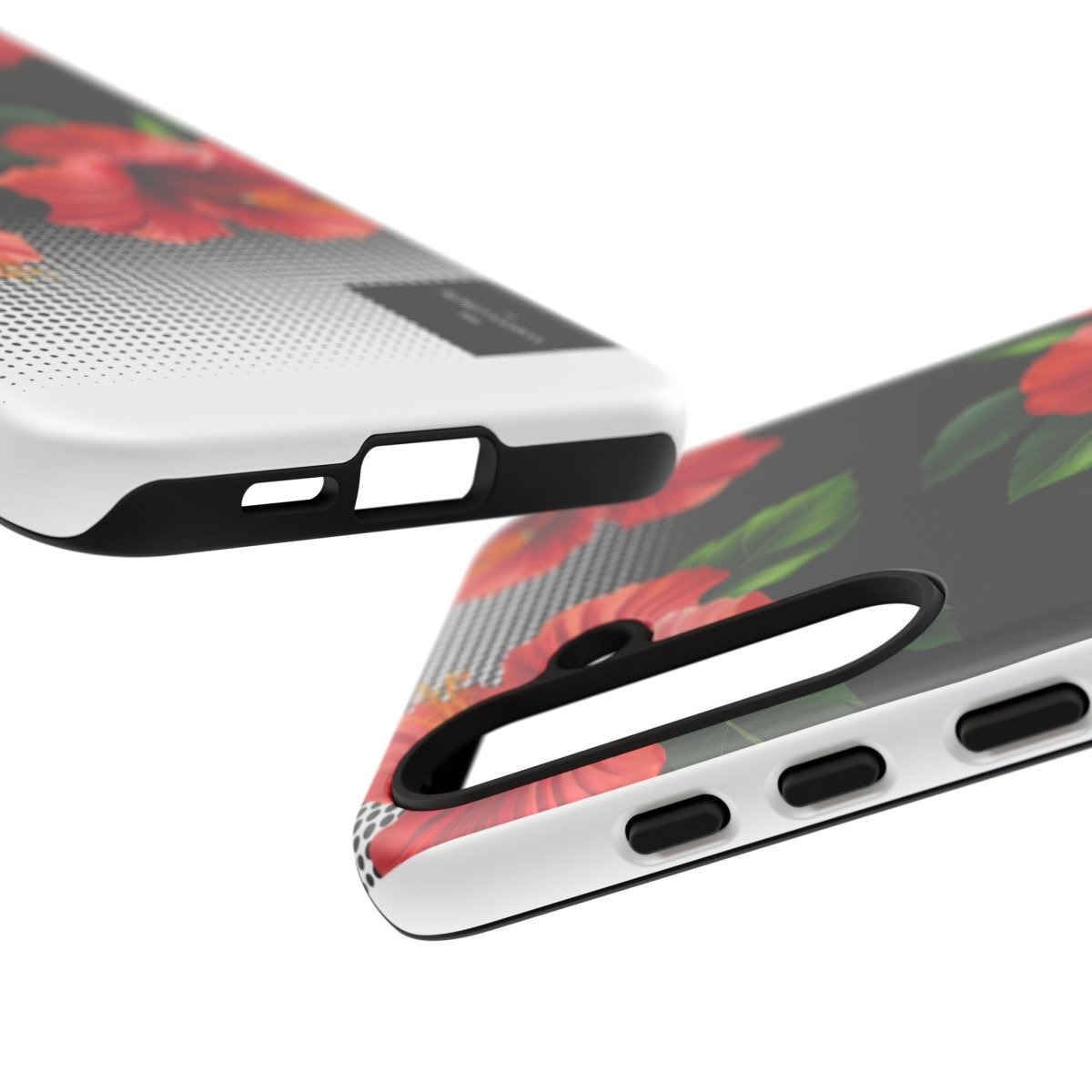 Samsung Galaxy S25 tough phone case by WOYC, glossy Aute design, provides rugged protection for AU, NZ, and USA markets.