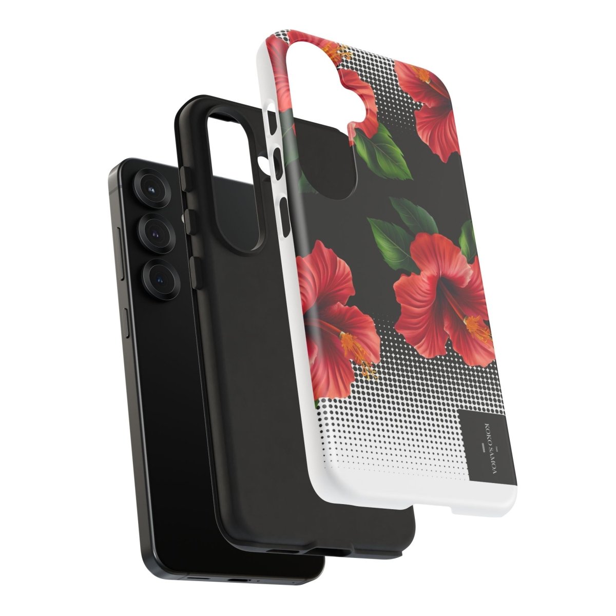 Samsung Galaxy S25 tough phone case by WOYC, glossy Aute design, durable protective cover for AU, NZ, and USA markets.