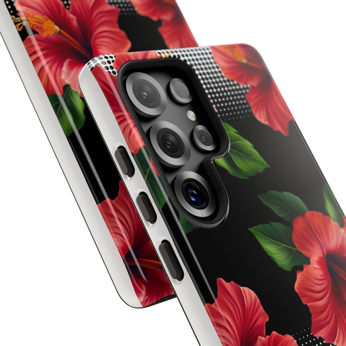 Samsung Galaxy S25 tough phone case by WOYC, glossy Aute design, durable protection for AU, NZ, and USA models.