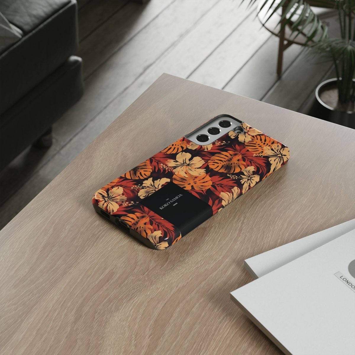 Samsung Tough Phone Case - Lalomanu Ember - AU/NZ/USA - The Koko Samoa