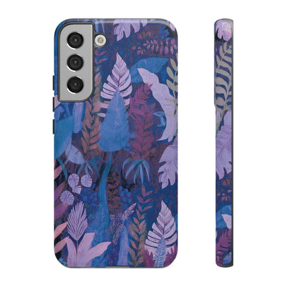 Samsung Tough Phone Case - Lavender Palms - AU/NZ/USA - The Koko Samoa