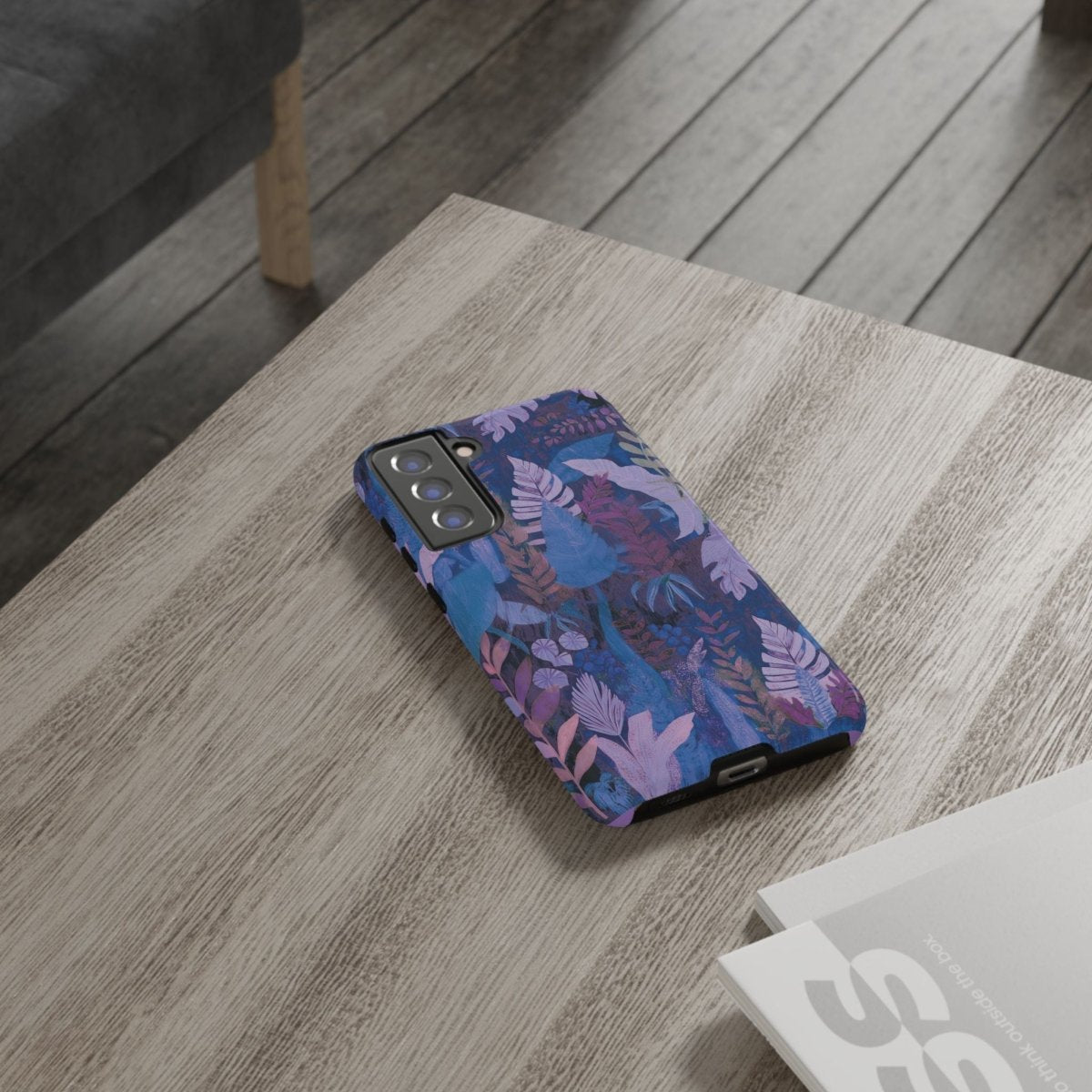 Samsung Tough Phone Case - Lavender Palms - AU/NZ/USA - The Koko Samoa