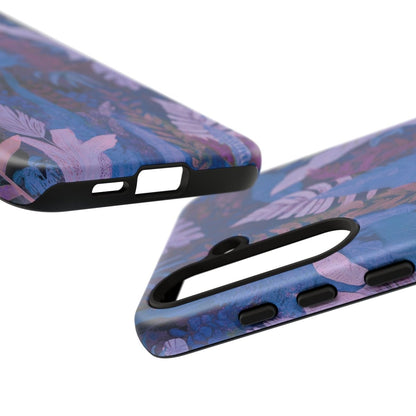 Samsung Tough Phone Case - Lavender Palms - AU/NZ/USA - The Koko Samoa