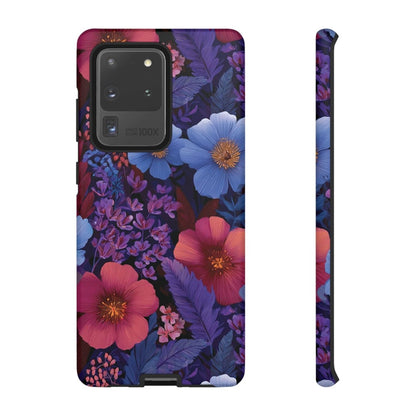 Samsung Tough Phone Case - Lavender Tropics - AU/NZ/USA - The Koko Samoa