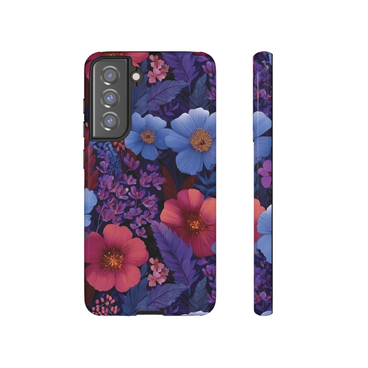 Samsung Tough Phone Case - Lavender Tropics - AU/NZ/USA - The Koko Samoa