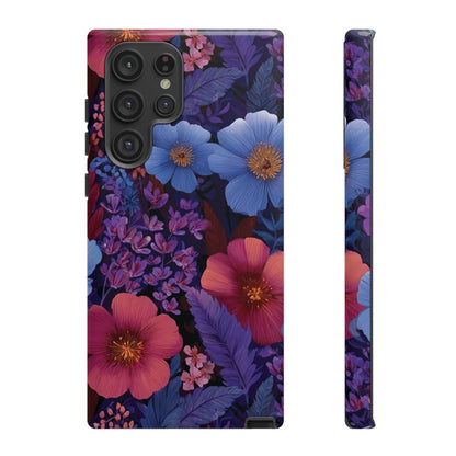 Samsung Tough Phone Case - Lavender Tropics - AU/NZ/USA - The Koko Samoa
