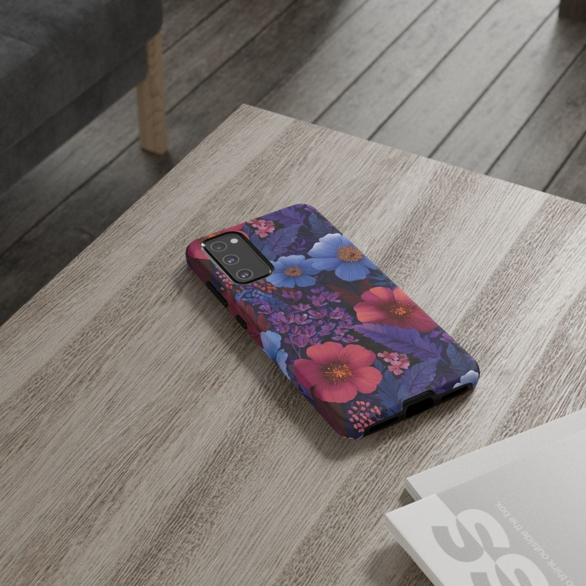 Samsung Tough Phone Case - Lavender Tropics - AU/NZ/USA - The Koko Samoa