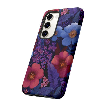 Samsung Tough Phone Case - Lavender Tropics - AU/NZ/USA - The Koko Samoa