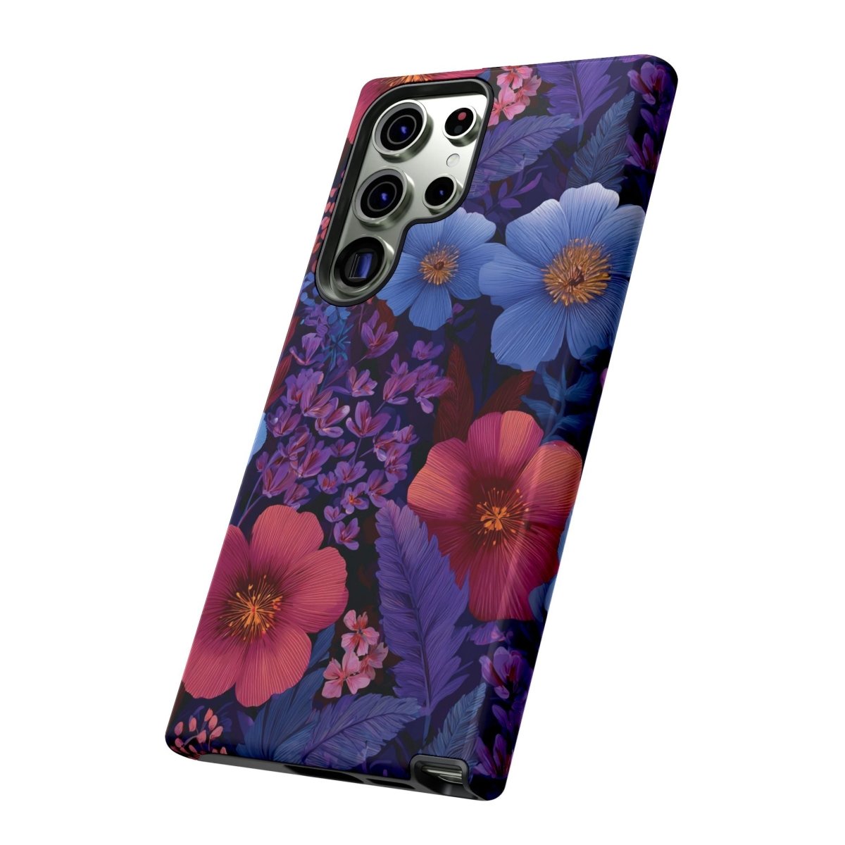 Samsung Tough Phone Case - Lavender Tropics - AU/NZ/USA - The Koko Samoa