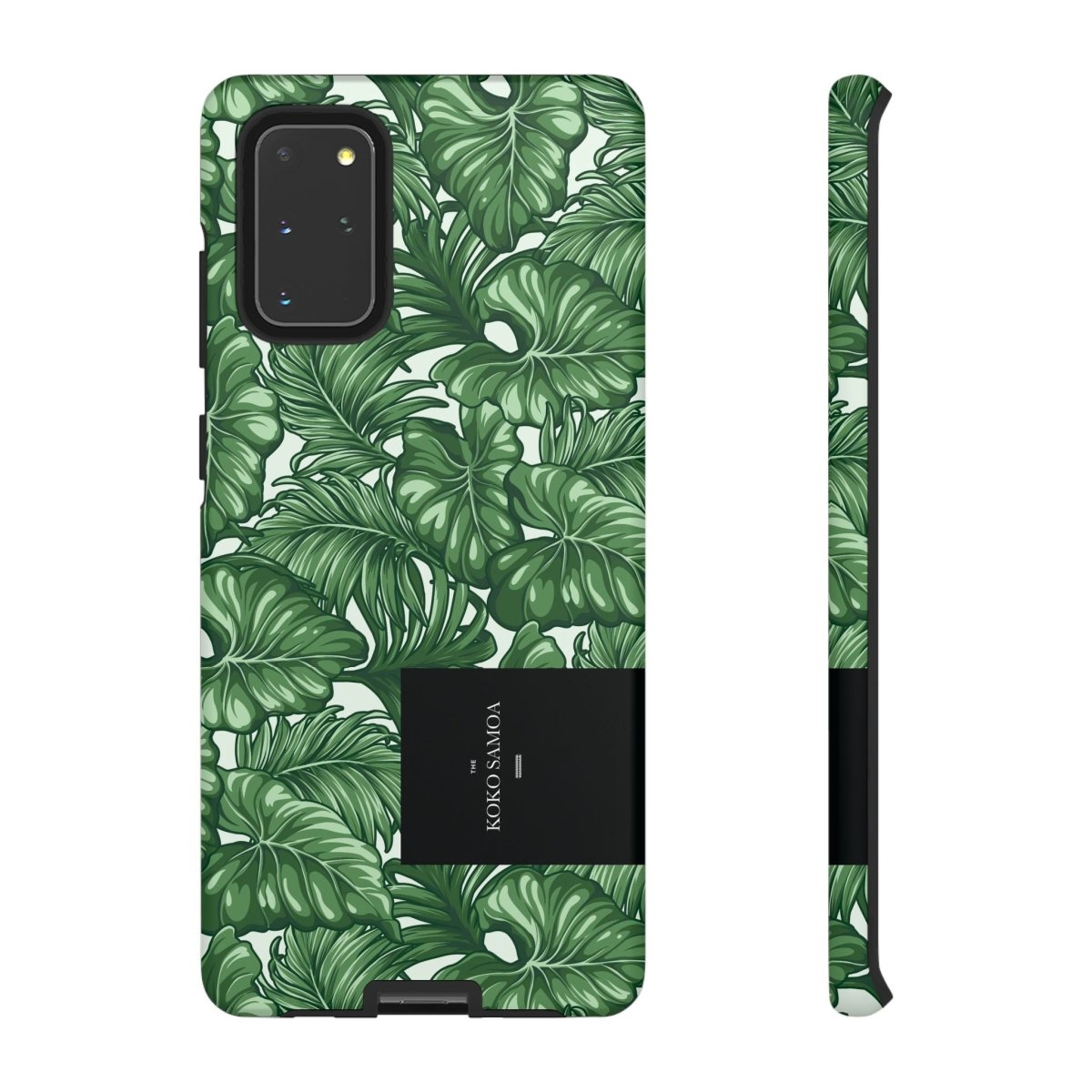 Samsung Galaxy S25 tough phone case by WOYC, glossy Saoluafata Canopy design, durable protective cover for AU, NZ, and USA markets