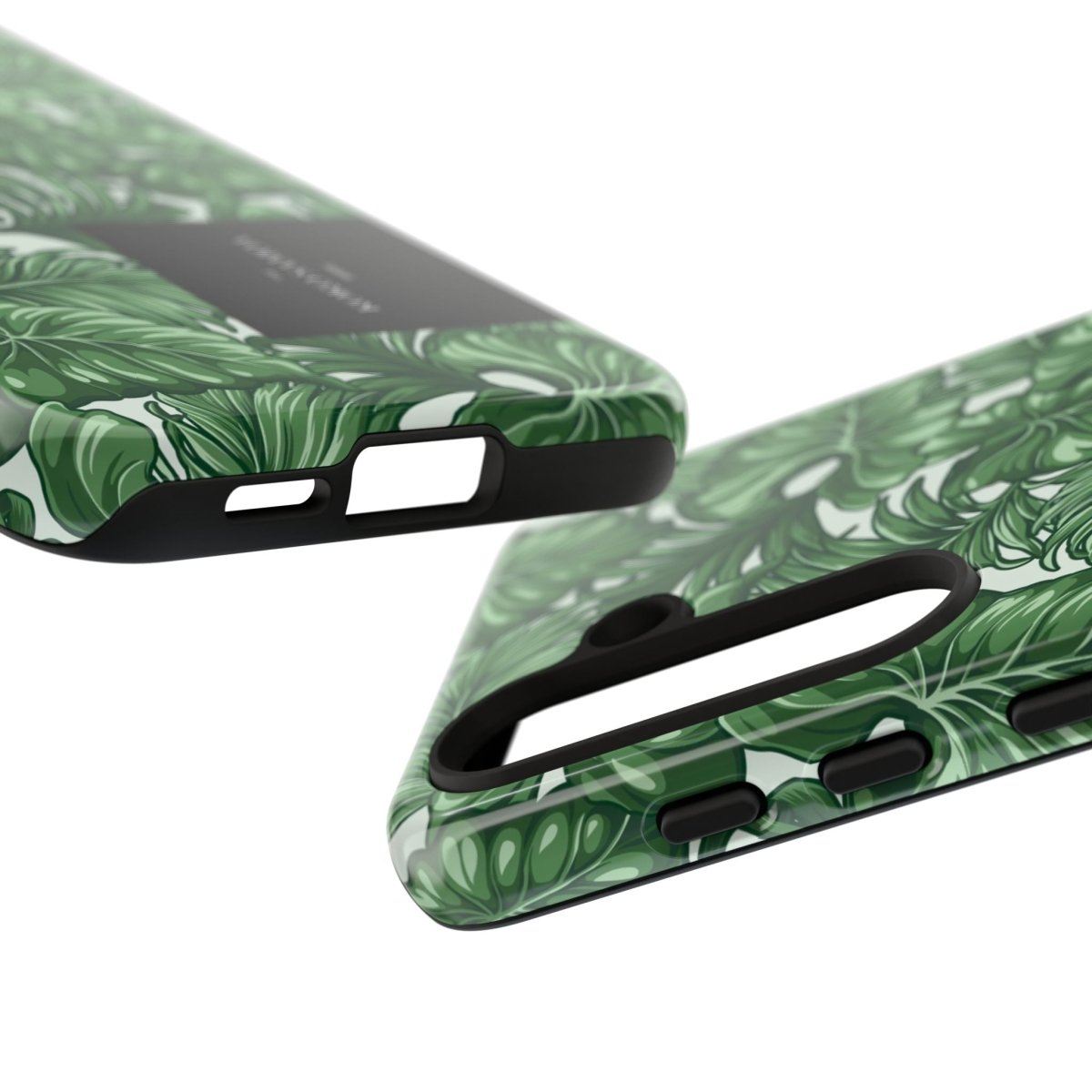Samsung Galaxy S25 tough phone case by WOYC in glossy Saoluafata Canopy design, offers durable protection for smartphones.