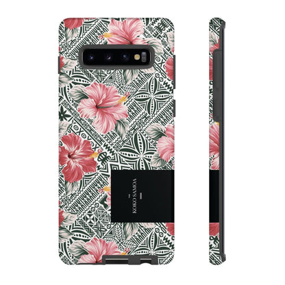 Samsung Tough Phone Case - Solosolo Blooms - AU/NZ/USA - The Koko Samoa