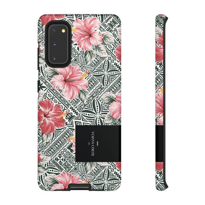 Samsung Tough Phone Case - Solosolo Blooms - AU/NZ/USA - The Koko Samoa