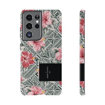 Samsung Tough Phone Case - Solosolo Blooms - AU/NZ/USA - The Koko Samoa