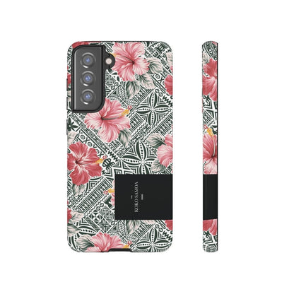 Samsung Tough Phone Case - Solosolo Blooms - AU/NZ/USA - The Koko Samoa
