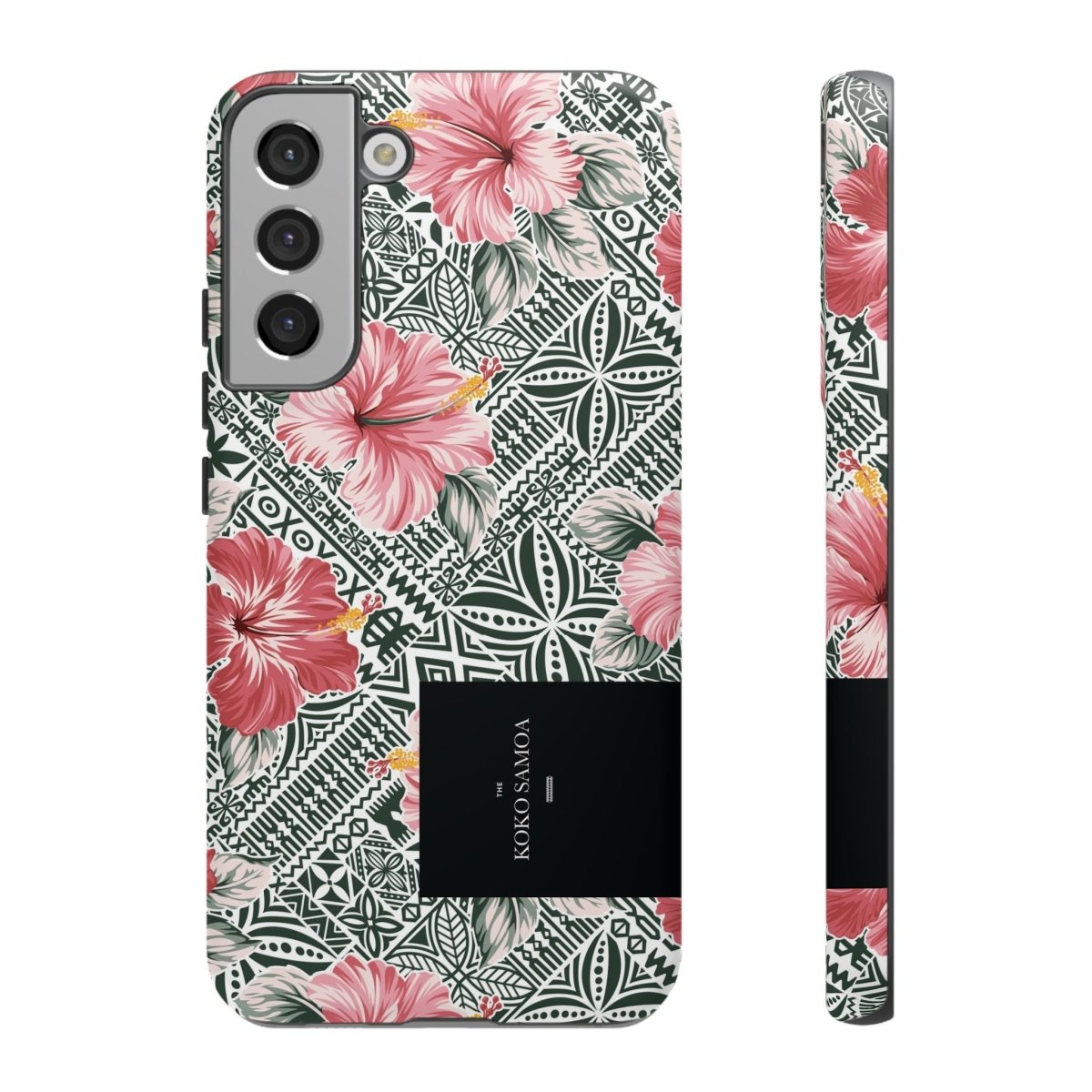 Samsung Tough Phone Case - Solosolo Blooms - AU/NZ/USA - The Koko Samoa