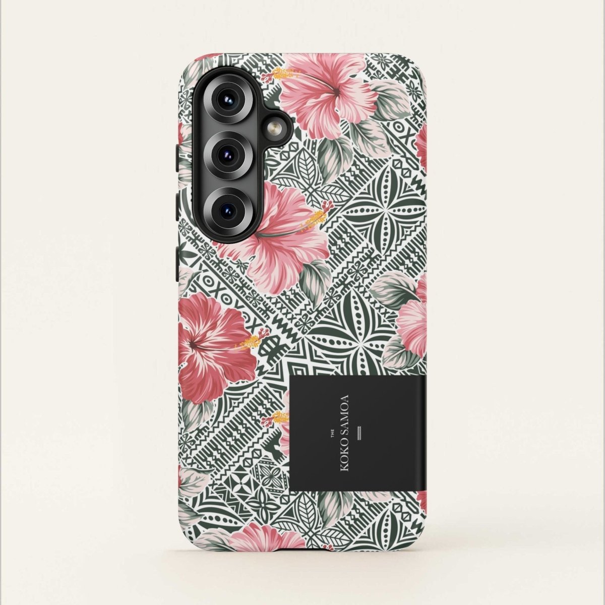 Samsung Tough Phone Case - Solosolo Blooms - AU/NZ/USA - The Koko Samoa