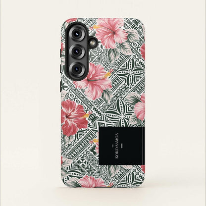 Samsung Tough Phone Case - Solosolo Blooms - AU/NZ/USA - The Koko Samoa