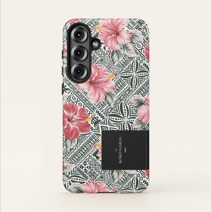 Samsung Tough Phone Case - Solosolo Blooms - AU/NZ/USA - The Koko Samoa