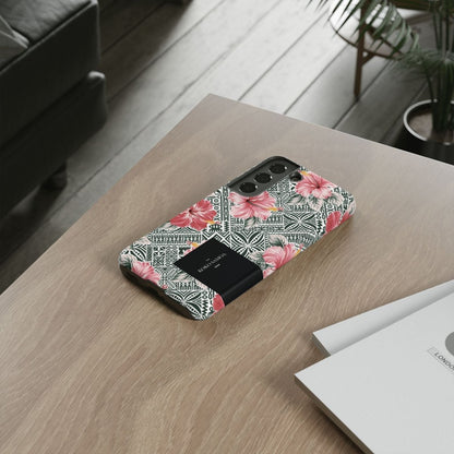 Samsung Tough Phone Case - Solosolo Blooms - AU/NZ/USA - The Koko Samoa
