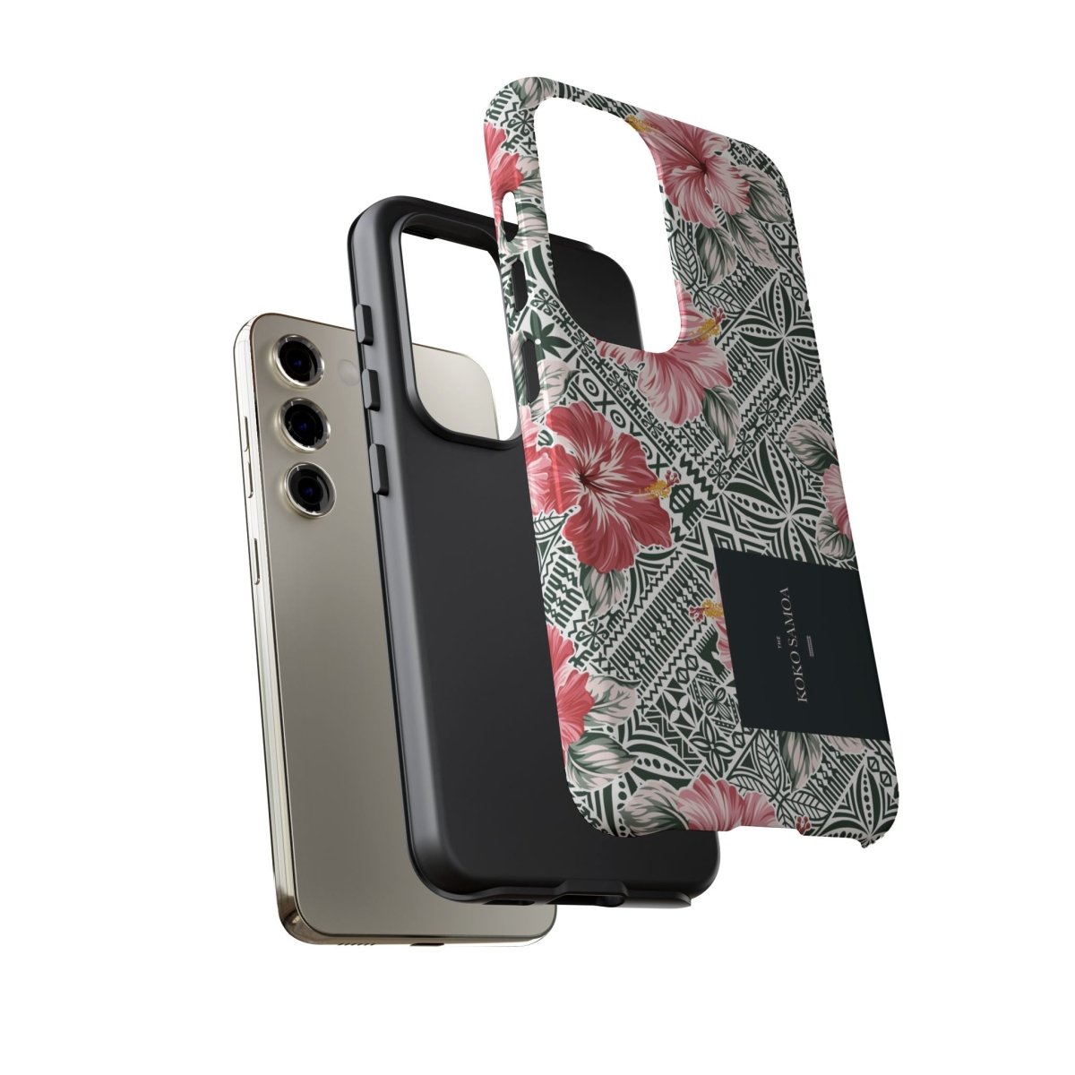 Samsung Tough Phone Case - Solosolo Blooms - AU/NZ/USA - The Koko Samoa