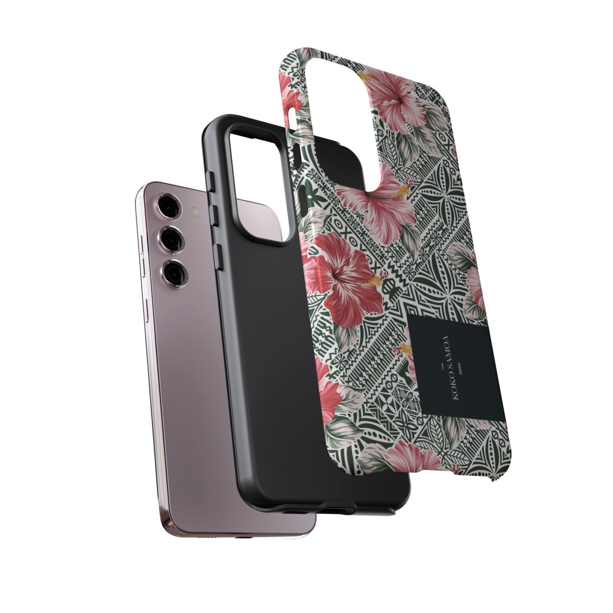 Samsung Tough Phone Case - Solosolo Blooms - AU/NZ/USA - The Koko Samoa