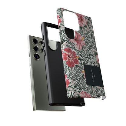 Samsung Tough Phone Case - Solosolo Blooms - AU/NZ/USA - The Koko Samoa